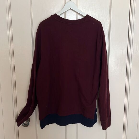 Goodfellow & Co Colorblock Crewneck - Picture 2 of 3